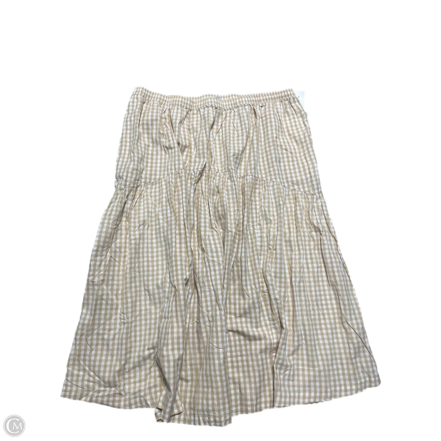 Skirt Maxi By Old Navy In Plaid Pattern, Size: 3x
