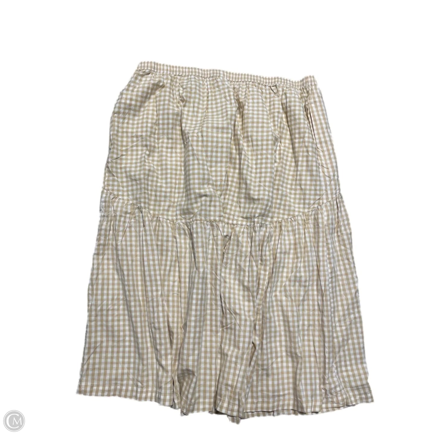 Skirt Maxi By Old Navy In Plaid Pattern, Size: 3x