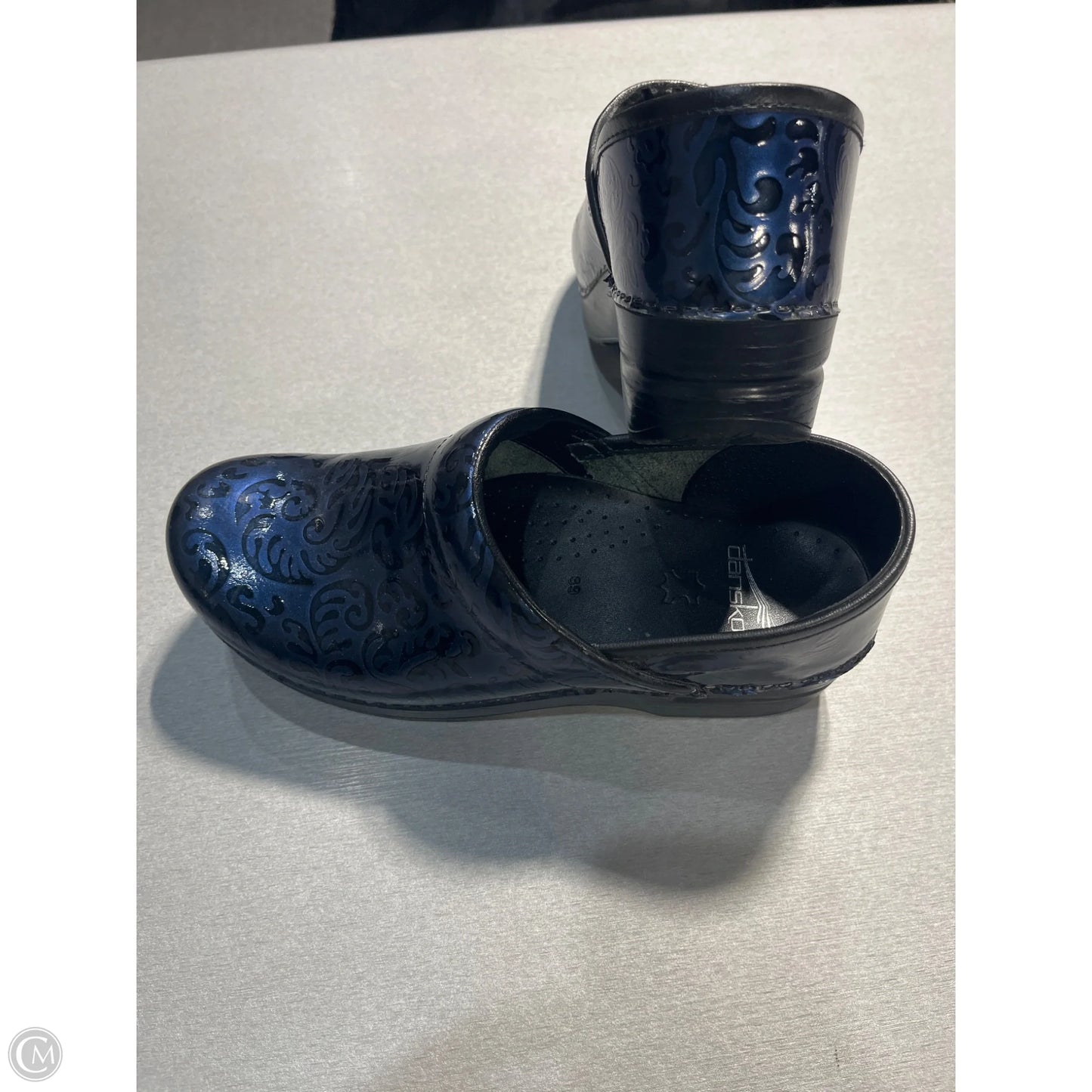 Shoes Flats By Dansko In Blue, Size: 8.5