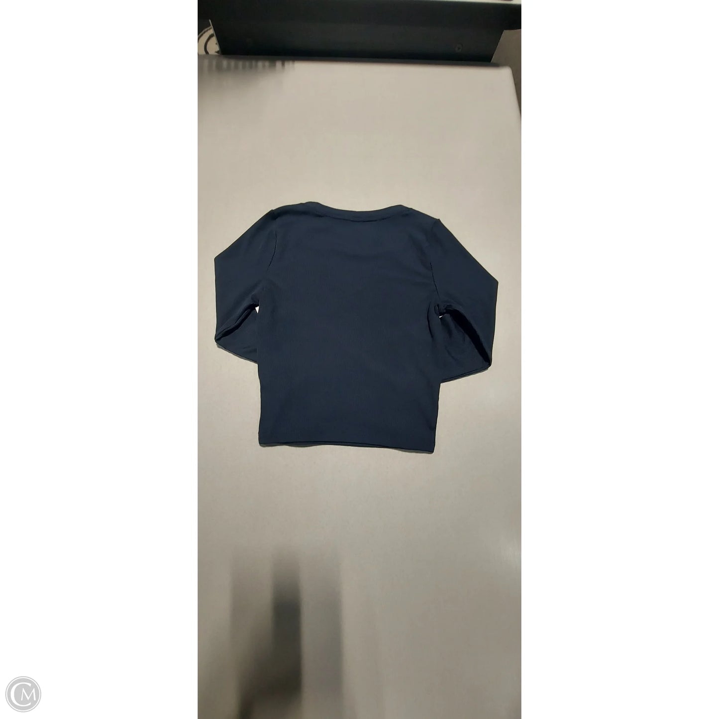 Top Long Sleeve Basic By Hollister In Navy, Size: S