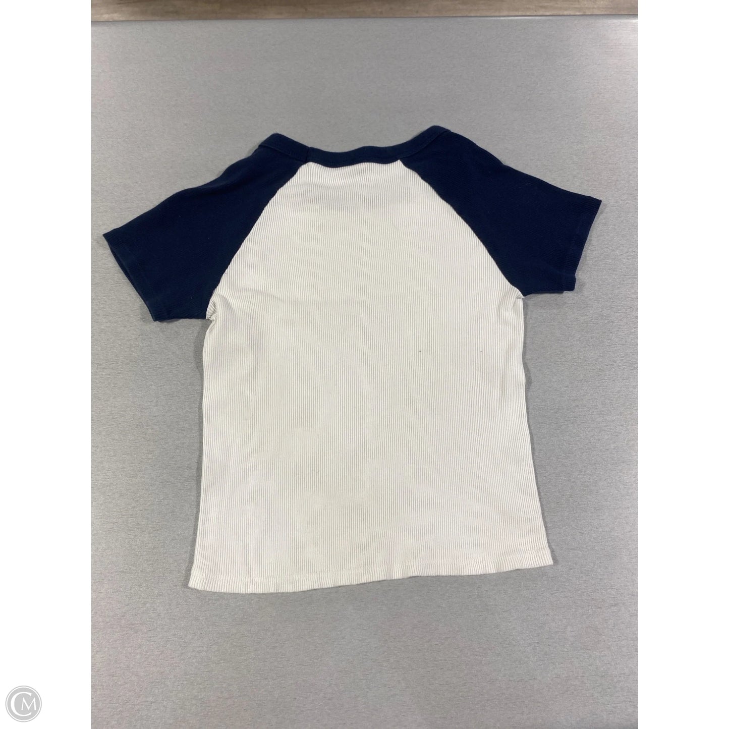 Top Short Sleeve Basic By John Galt In White, Size: S