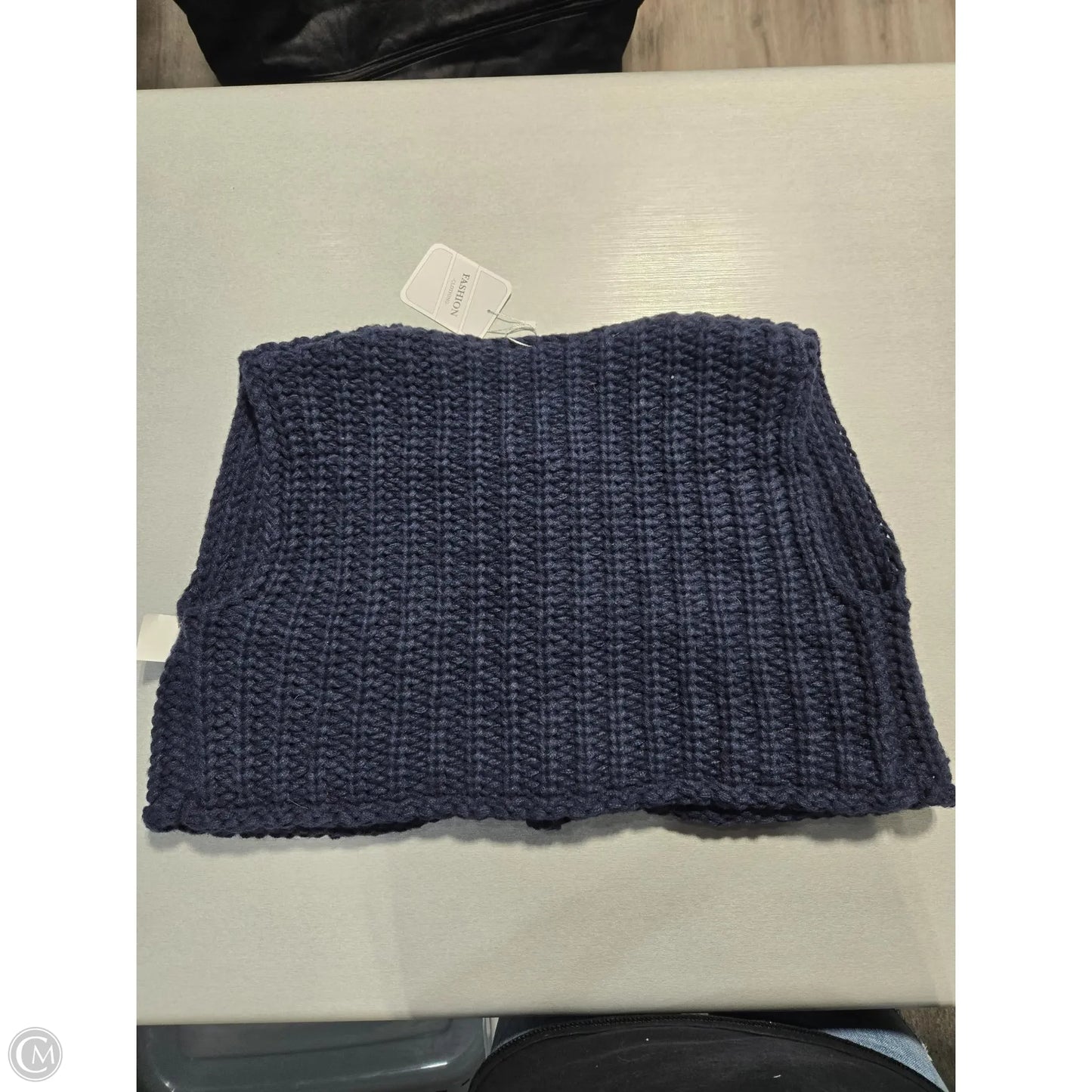Vest Sweater By Cmc In Navy, Size: S