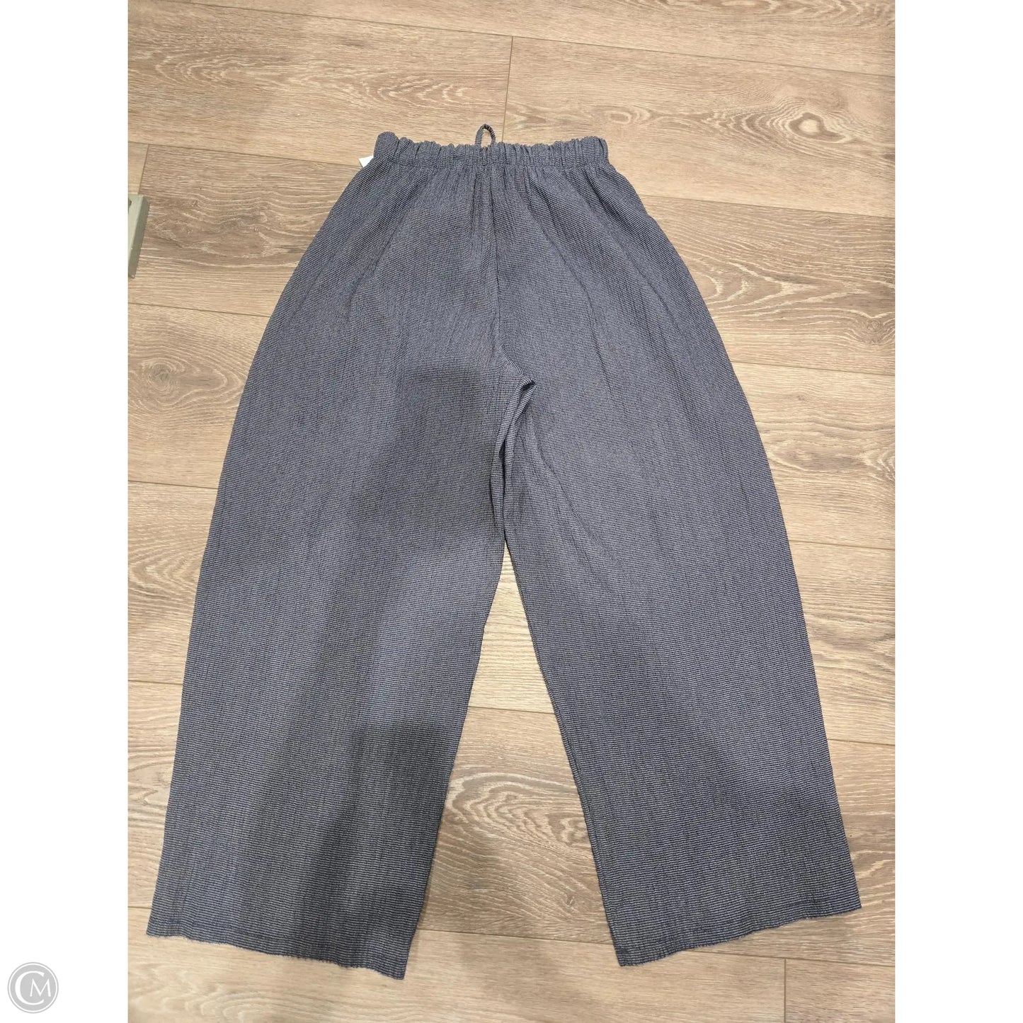 Pants Linen By Zara In Navy, Size: 8