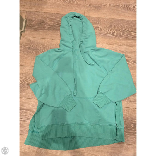 Sweatshirt Hoodie By American Eagle In Green, Size: Xl