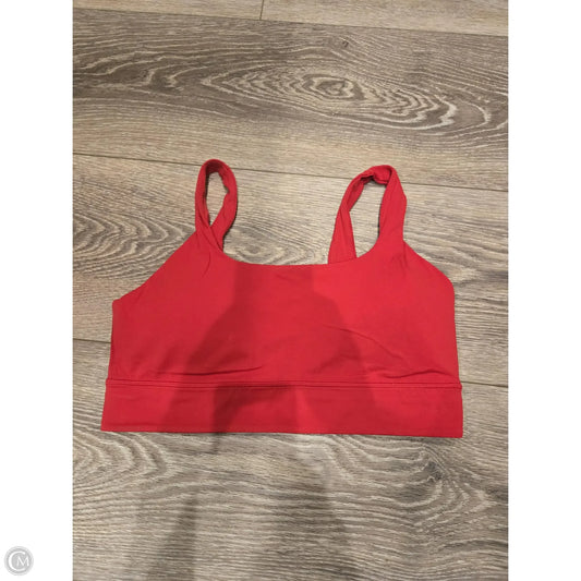 Athletic Bra By Beyond Yoga In Red, Size: Xl