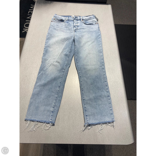 Jeans Straight By Daze In Blue Denim, Size: 6