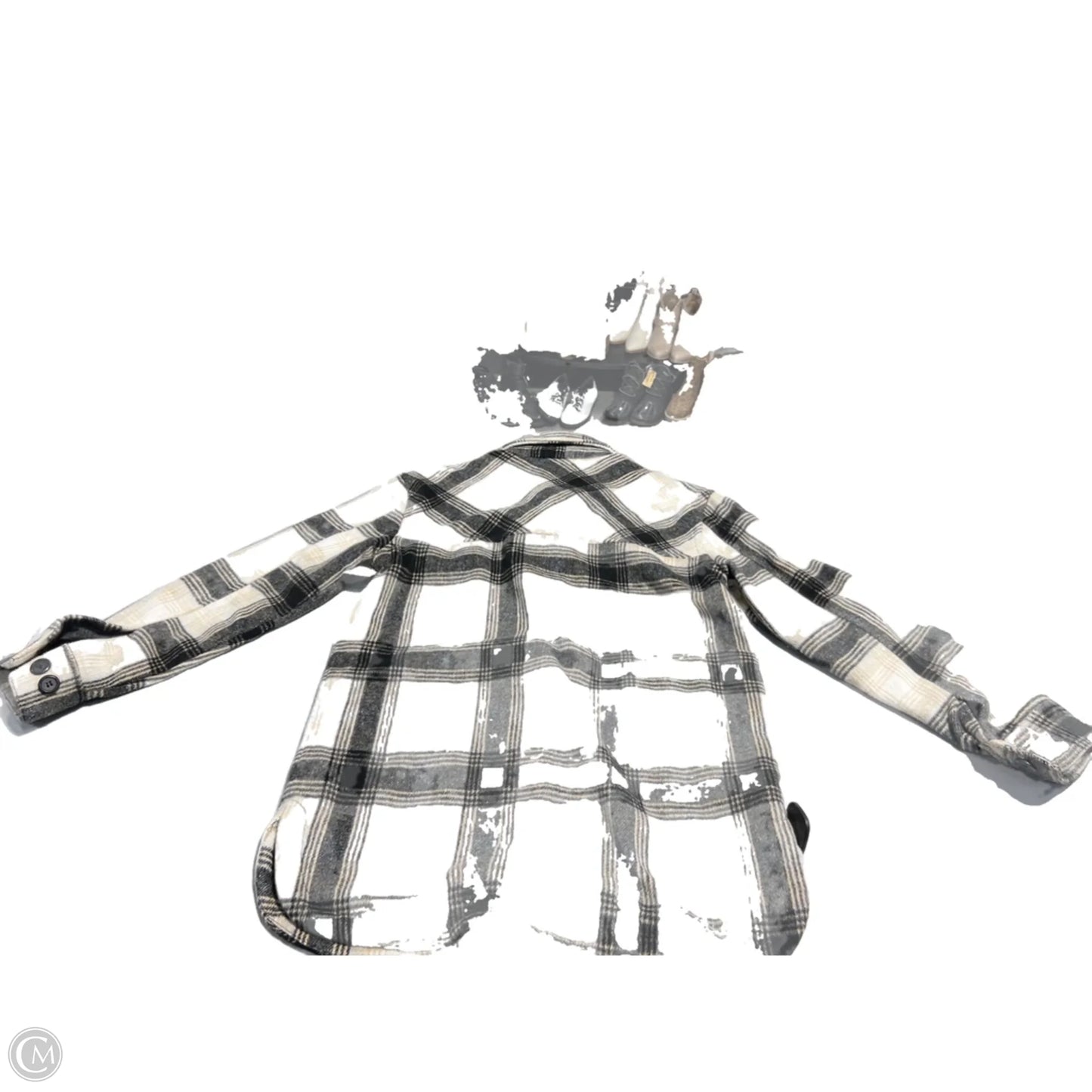 Coat Other By Thread And Supply In Plaid Pattern, Size: Xs