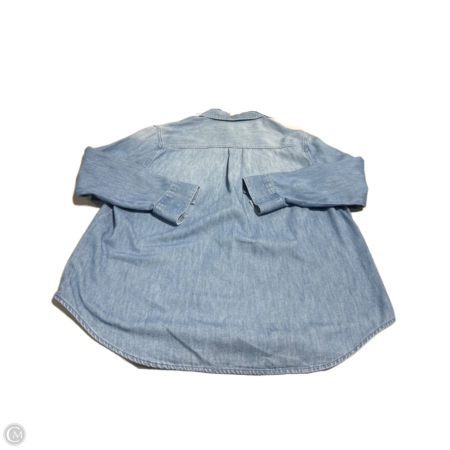 Top Long Sleeve By Old Navy In Blue, Size: Sp