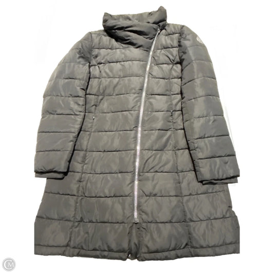 Coat Puffer & Quilted By Dkny In Black, Size: L