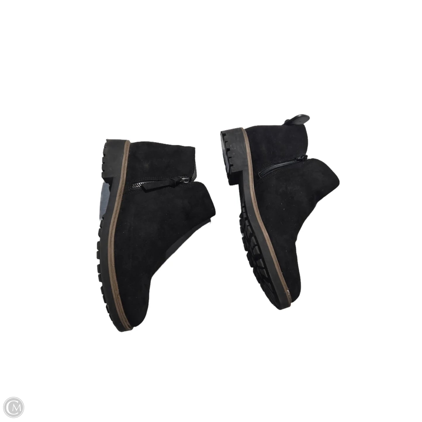 Boots Ankle Heels By Cmc In Black, Size: 9