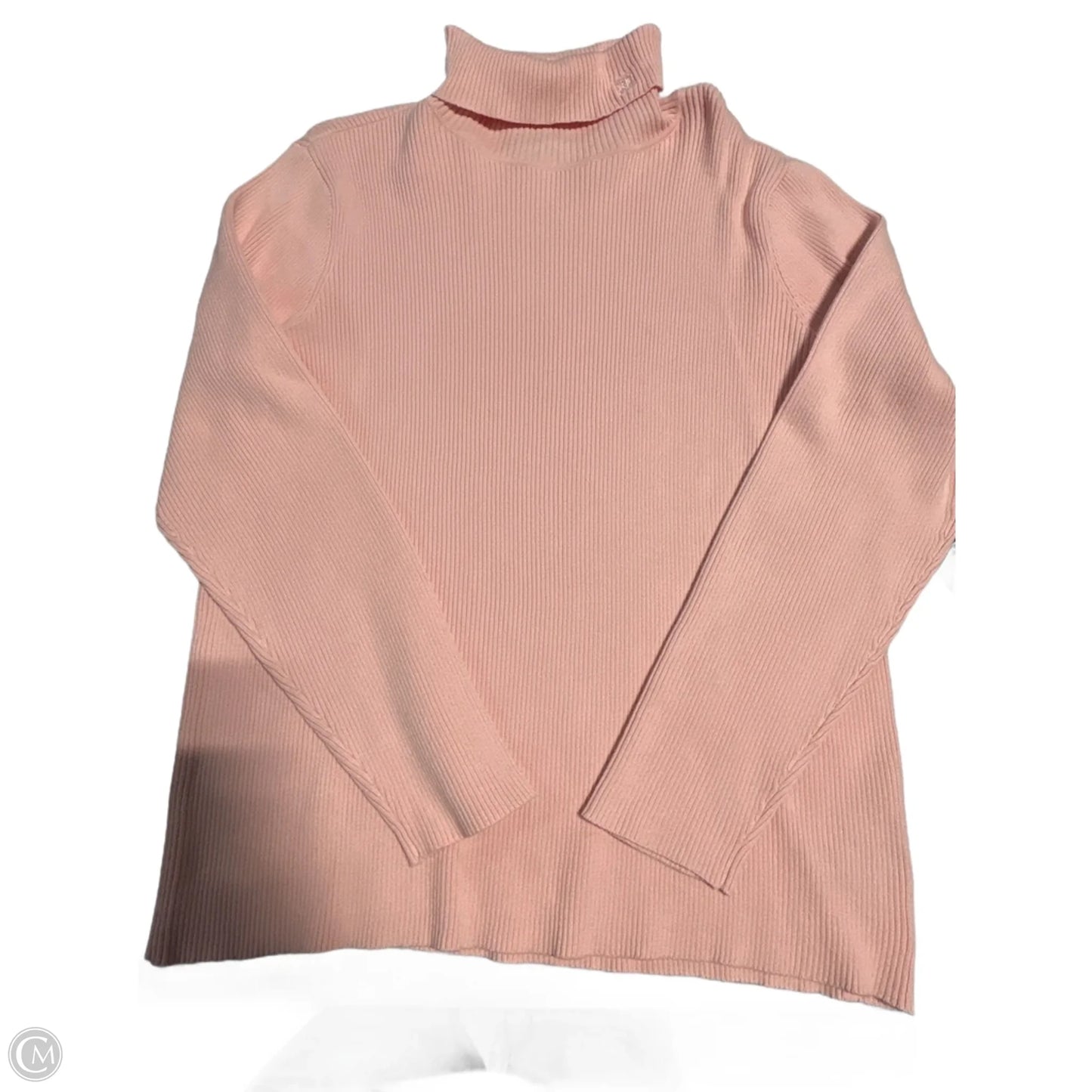 Top Long Sleeve By Lauren By Ralph Lauren In Brown, Size: 2x