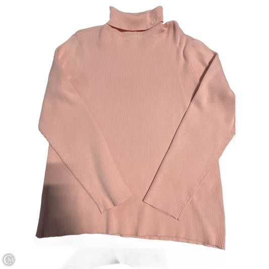 Top Long Sleeve By Lauren By Ralph Lauren In Brown, Size: 2x