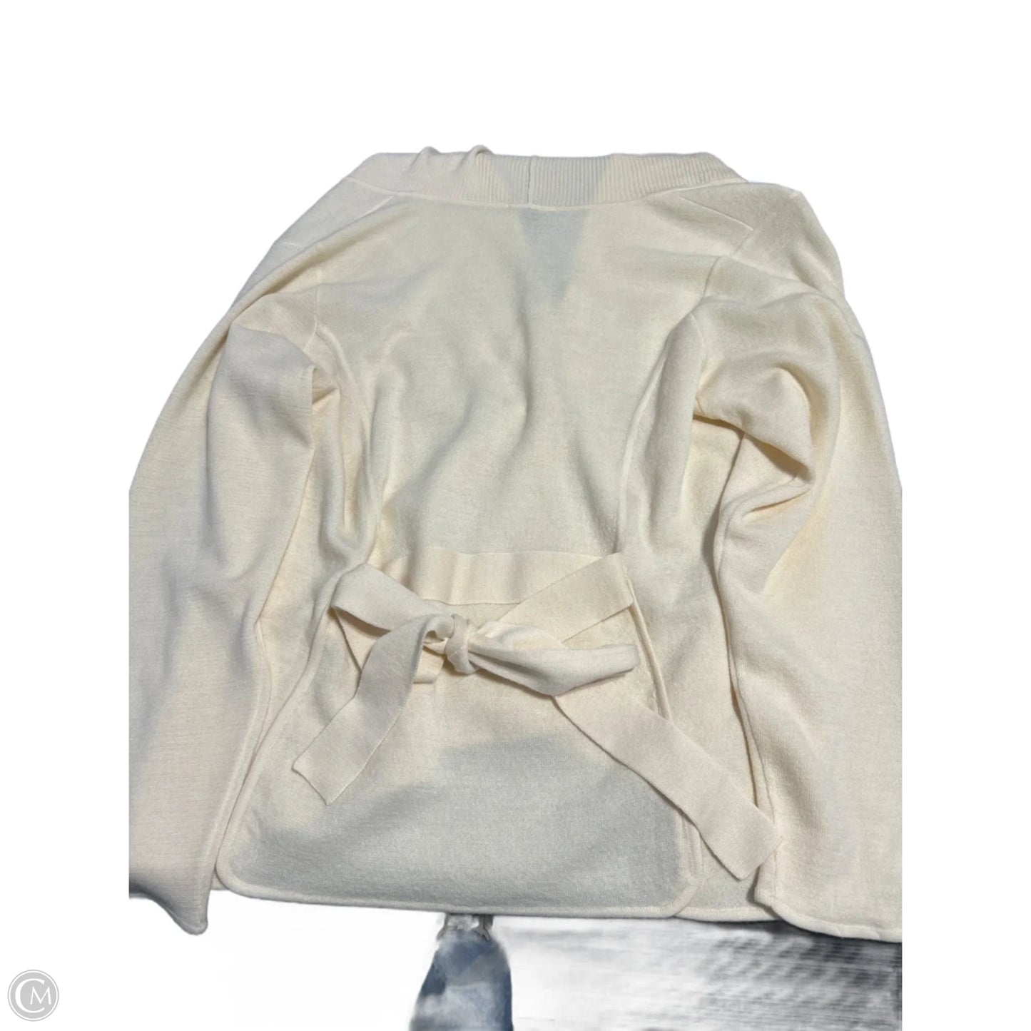 Cardigan By Alfani In Cream, Size: 3x