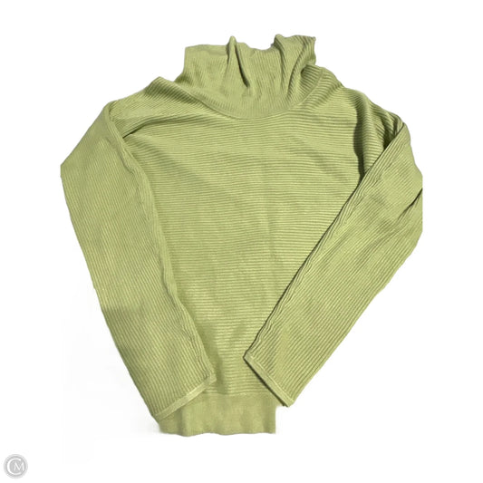 Top Long Sleeve By Chicos In Green, Size: Xl