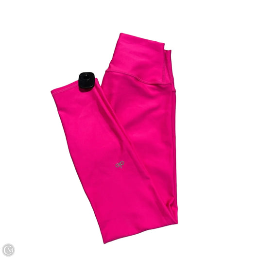 Athletic Leggings By Alo In Pink, Size: M