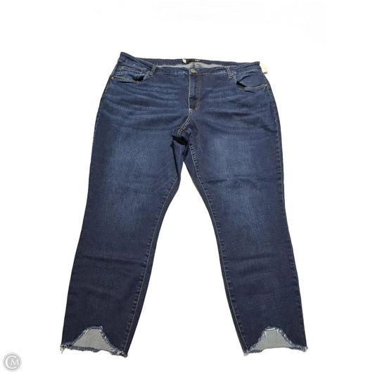 Jeans Skinny By Kut In Blue Denim, Size: 24
