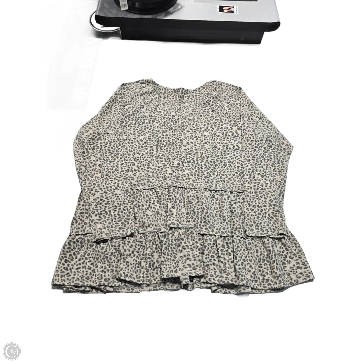Top Long Sleeve By 143 Story In Animal Print, Size: 3x