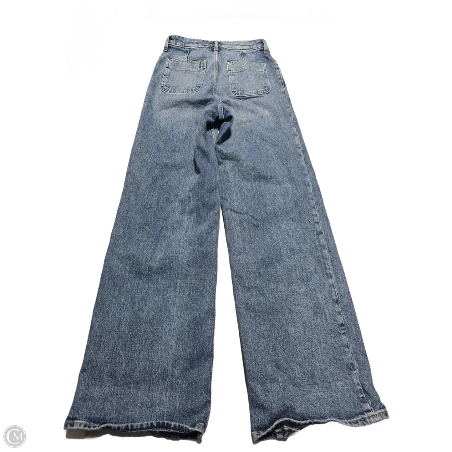 Jeans Boot Cut By Free Assembly In Blue Denim, Size: 6