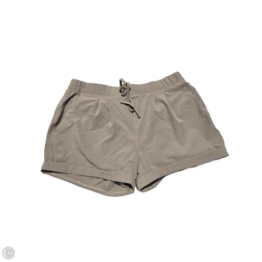 Athletic Shorts By Zyia In Tan, Size: M