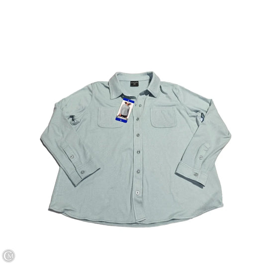 Top Long Sleeve By 32 Degrees In Blue, Size: L