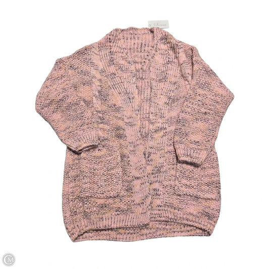 Cardigan By Cmc In Pink, Size: S