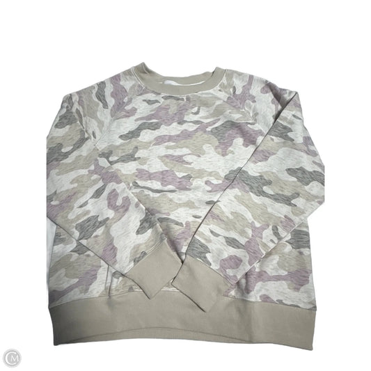 Top Long Sleeve By Old Navy In Camouflage Print, Size: M