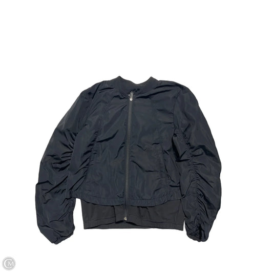 Athletic Jacket By Athleta In Black, Size: M