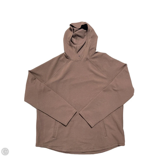Sweatshirt Hoodie By All In Motion In Brown, Size: L