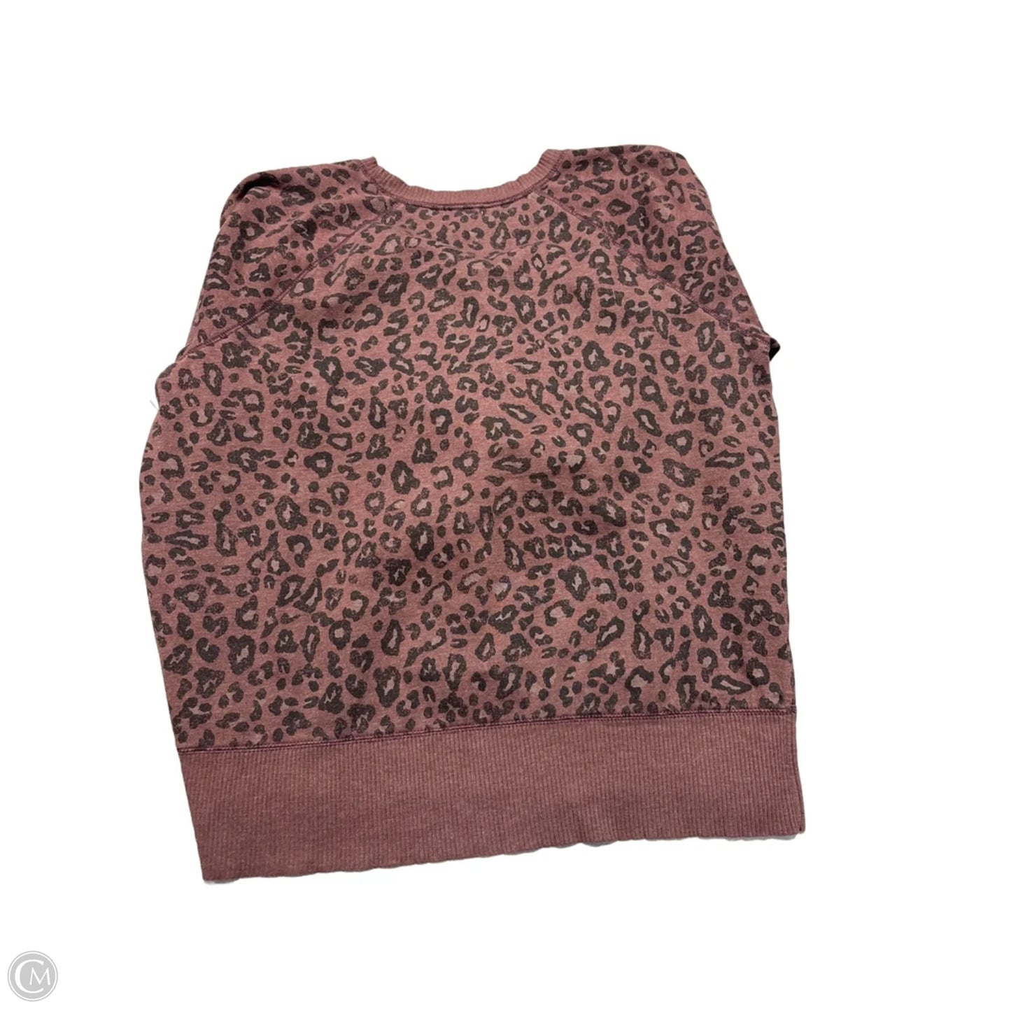 Top Long Sleeve By Maurices In Animal Print, Size: Xxl