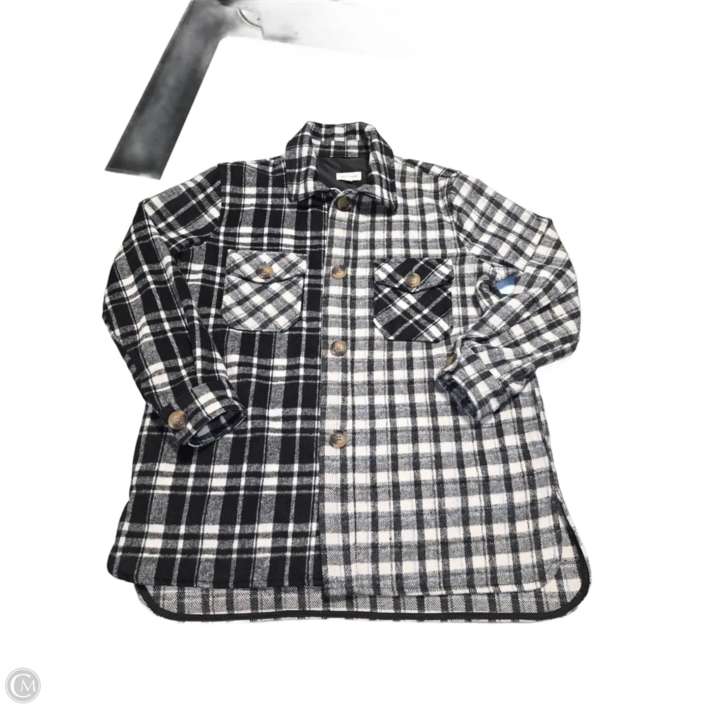 Jacket Fleece By West Bound In Plaid Pattern, Size: M