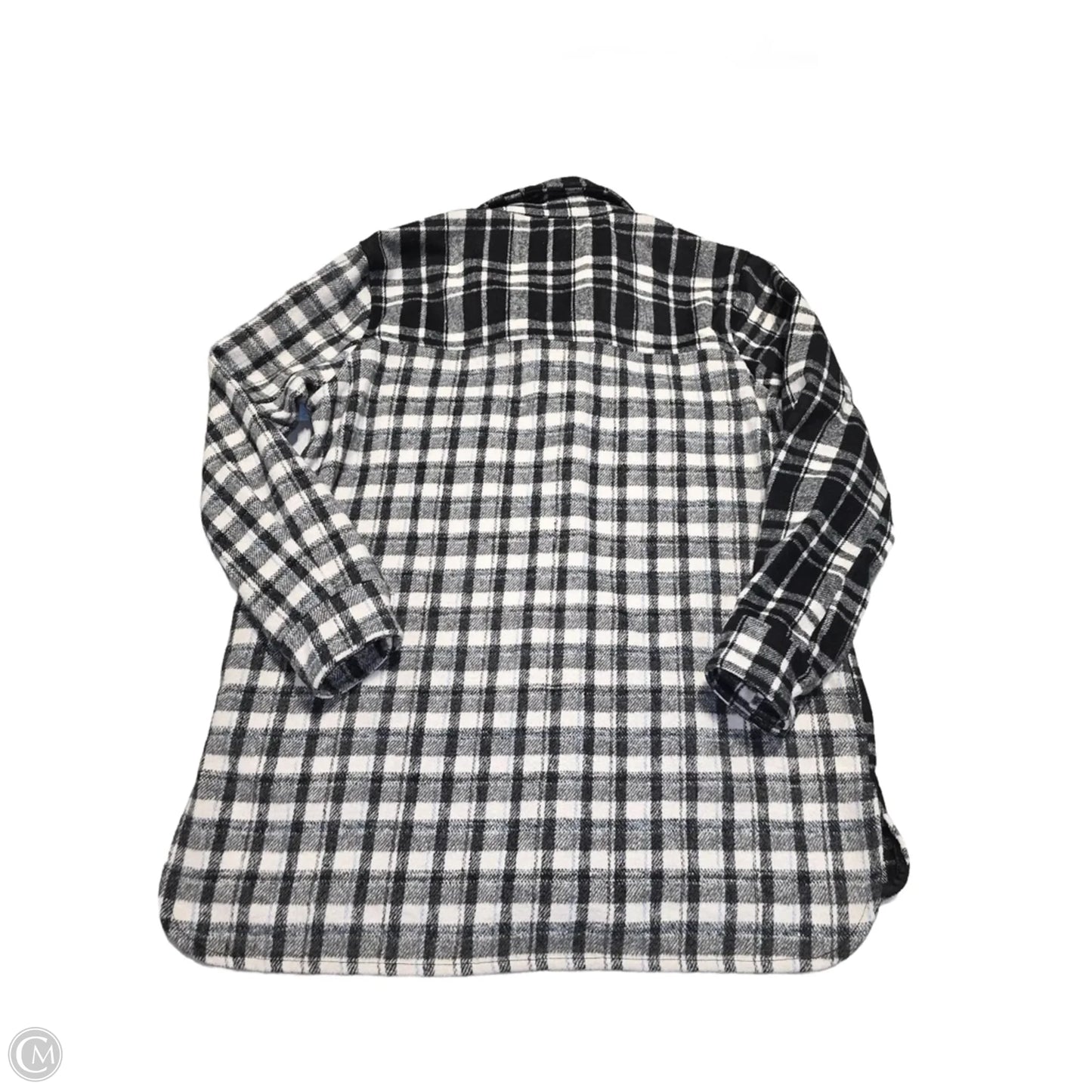 Jacket Fleece By West Bound In Plaid Pattern, Size: M