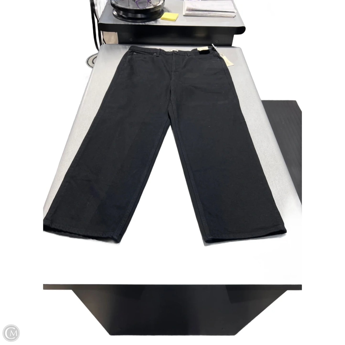 Jeans Wide Leg By Universal Standard In Black, Size: 14