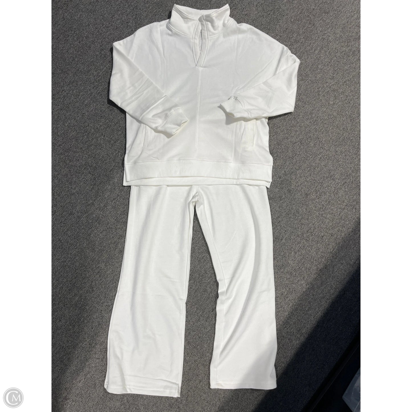 Pants Set 2pc By Cmc In White, Size: M