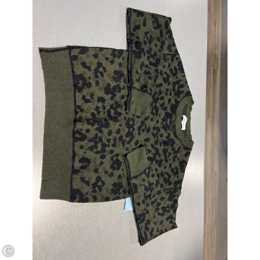 Sweater By John + Jenn In Camouflage Print, Size: S
