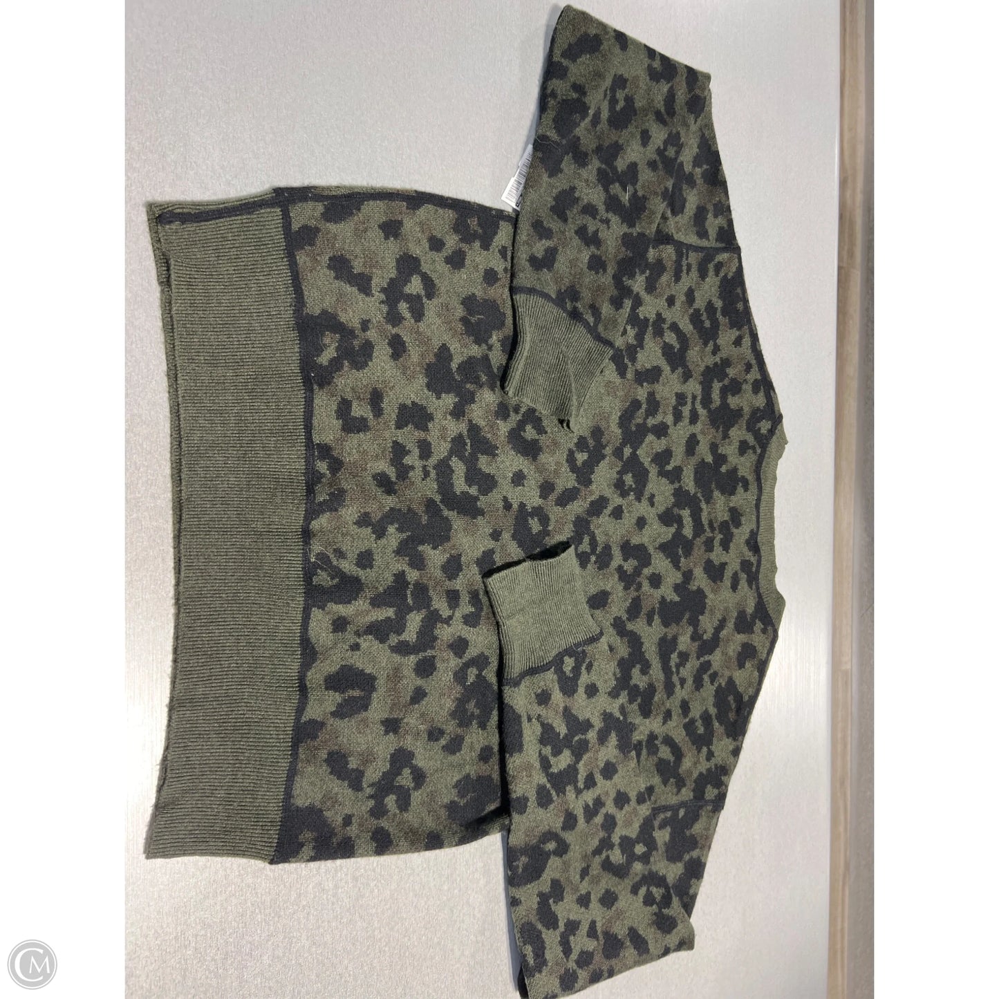 Sweater By John + Jenn In Camouflage Print, Size: S