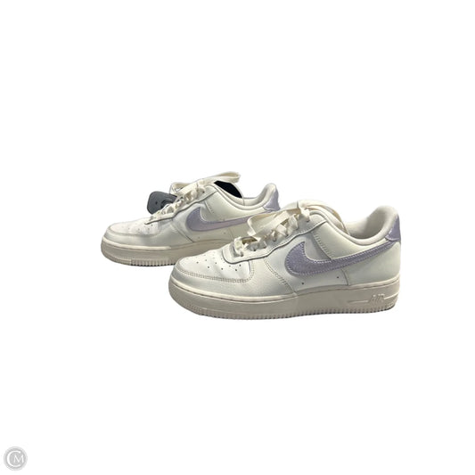 Shoes Sneakers By Nike In Purple & White, Size: 8