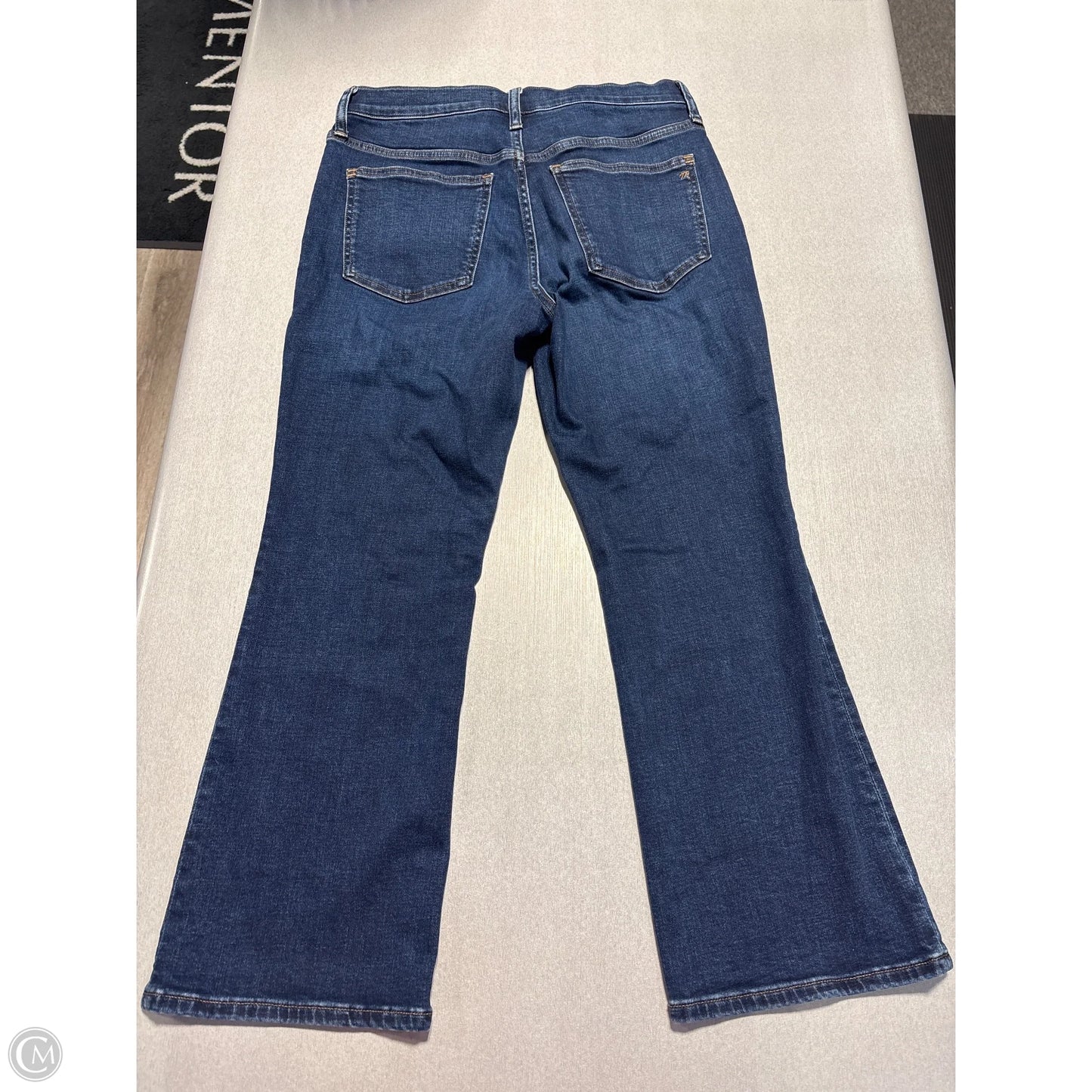 Jeans Straight By Madewell In Blue Denim, Size: 6