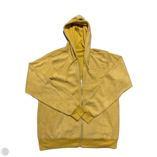 Sweatshirt Hoodie By Cmc In Yellow, Size: L