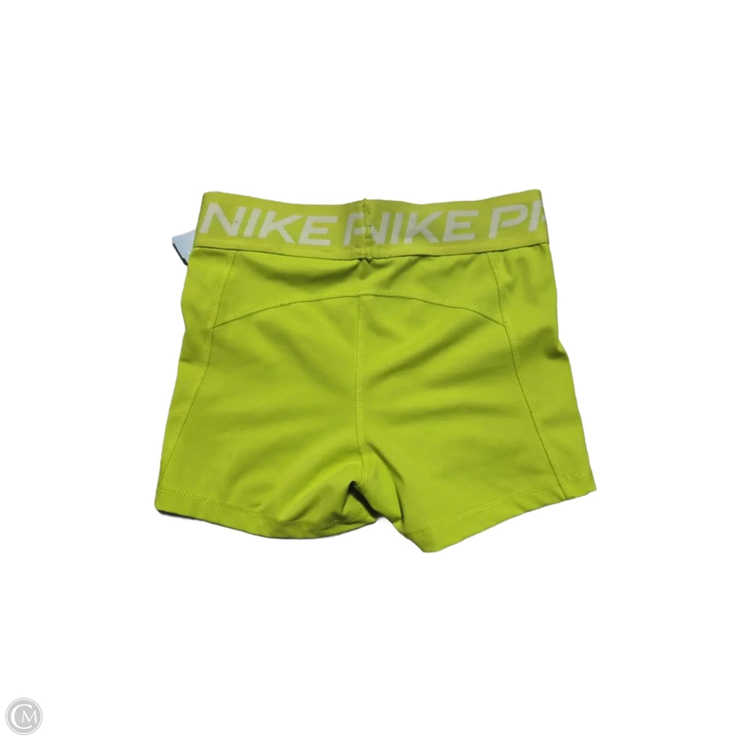 Athletic Shorts By Nike In Green, Size: S