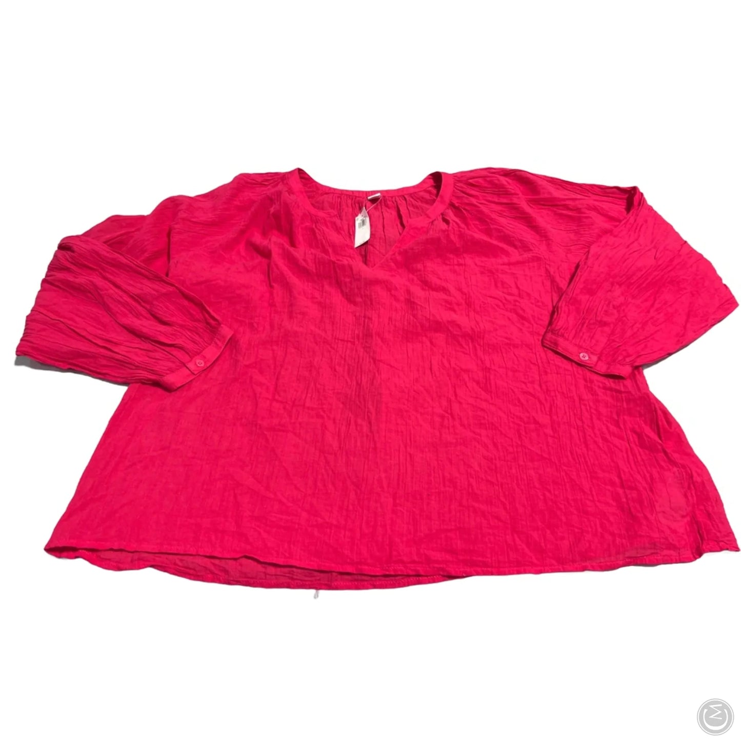 Top Long Sleeve By Old Navy In Pink, Size: L