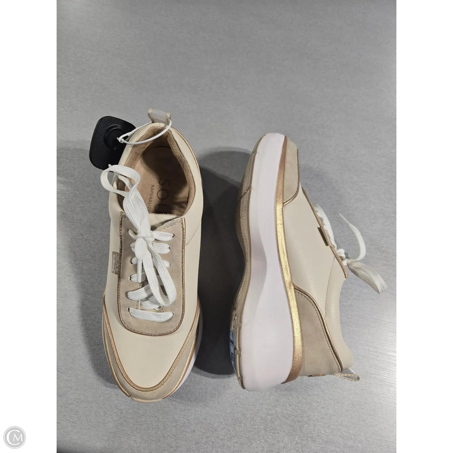 Shoes Sneakers By Cmc In Tan, Size: 7