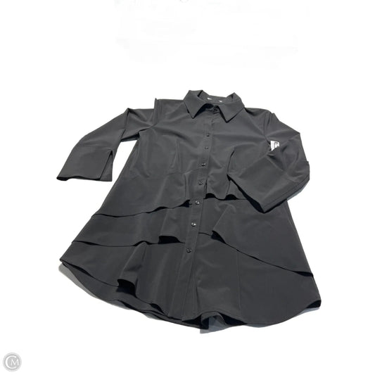 Top 3/4 Sleeve By Joseph Ribkoff In Black, Size: L