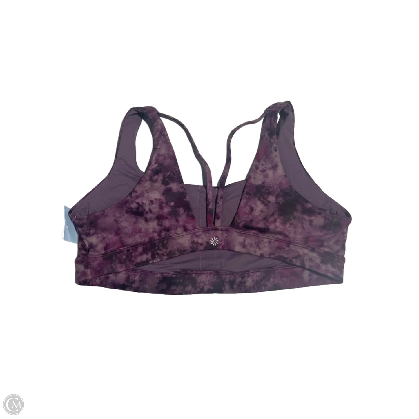 Athletic Bra By Athleta In Purple, Size: 1x