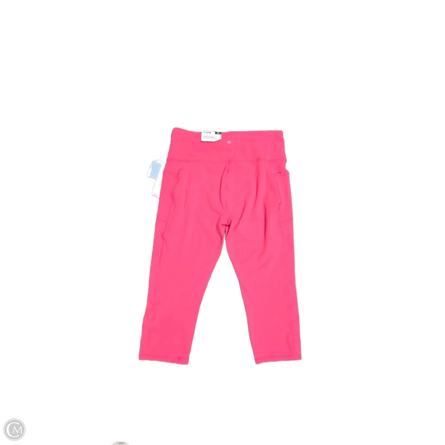 Athletic Capris By Rbx In Pink, Size: 1x