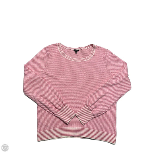 Top Long Sleeve By Talbots In Pink, Size: Xl