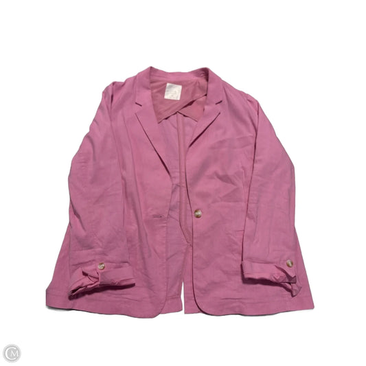 Blazer By Lc Lauren Conrad In Pink, Size: Xl