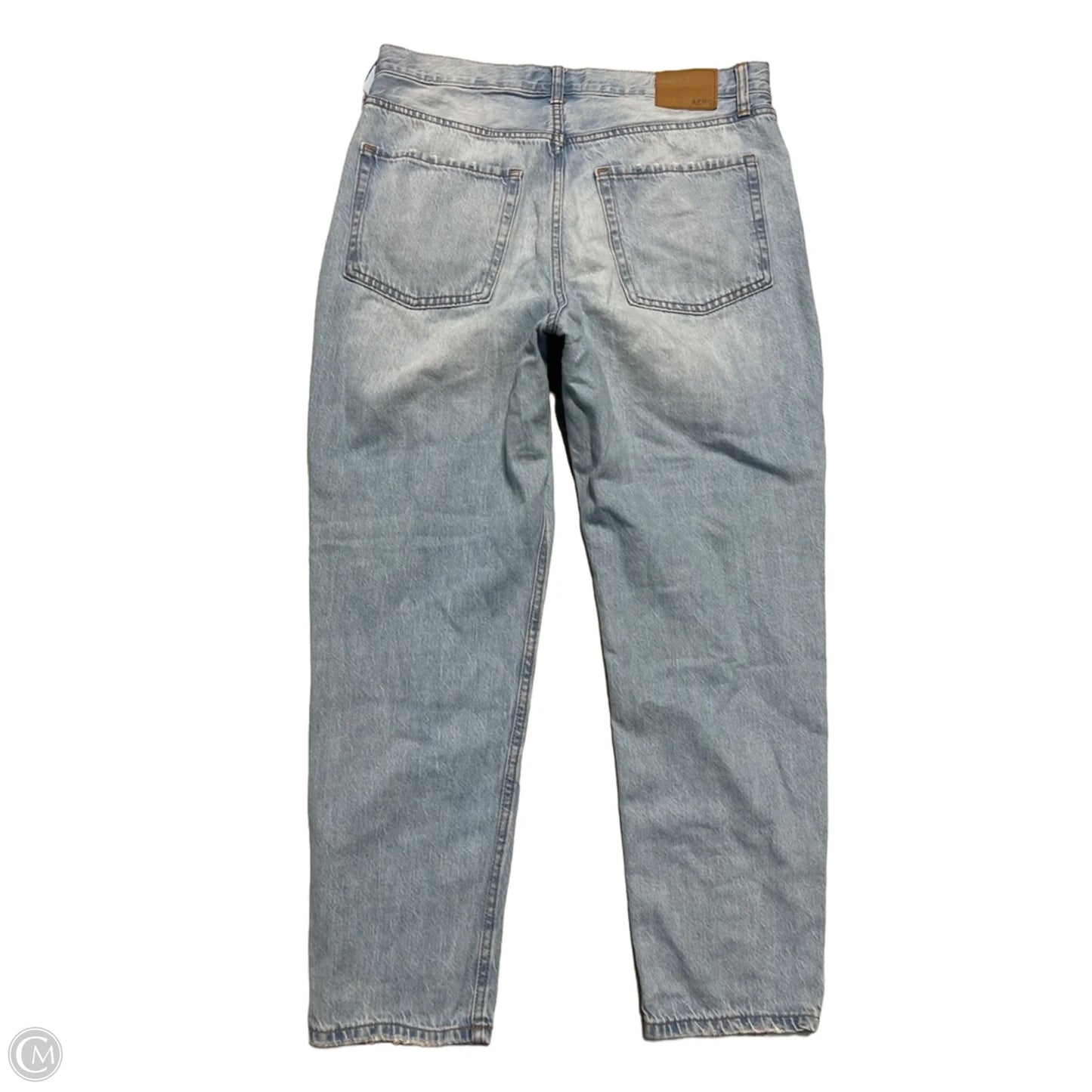 Jeans Straight By Aeropostale In Blue Denim, Size: 10