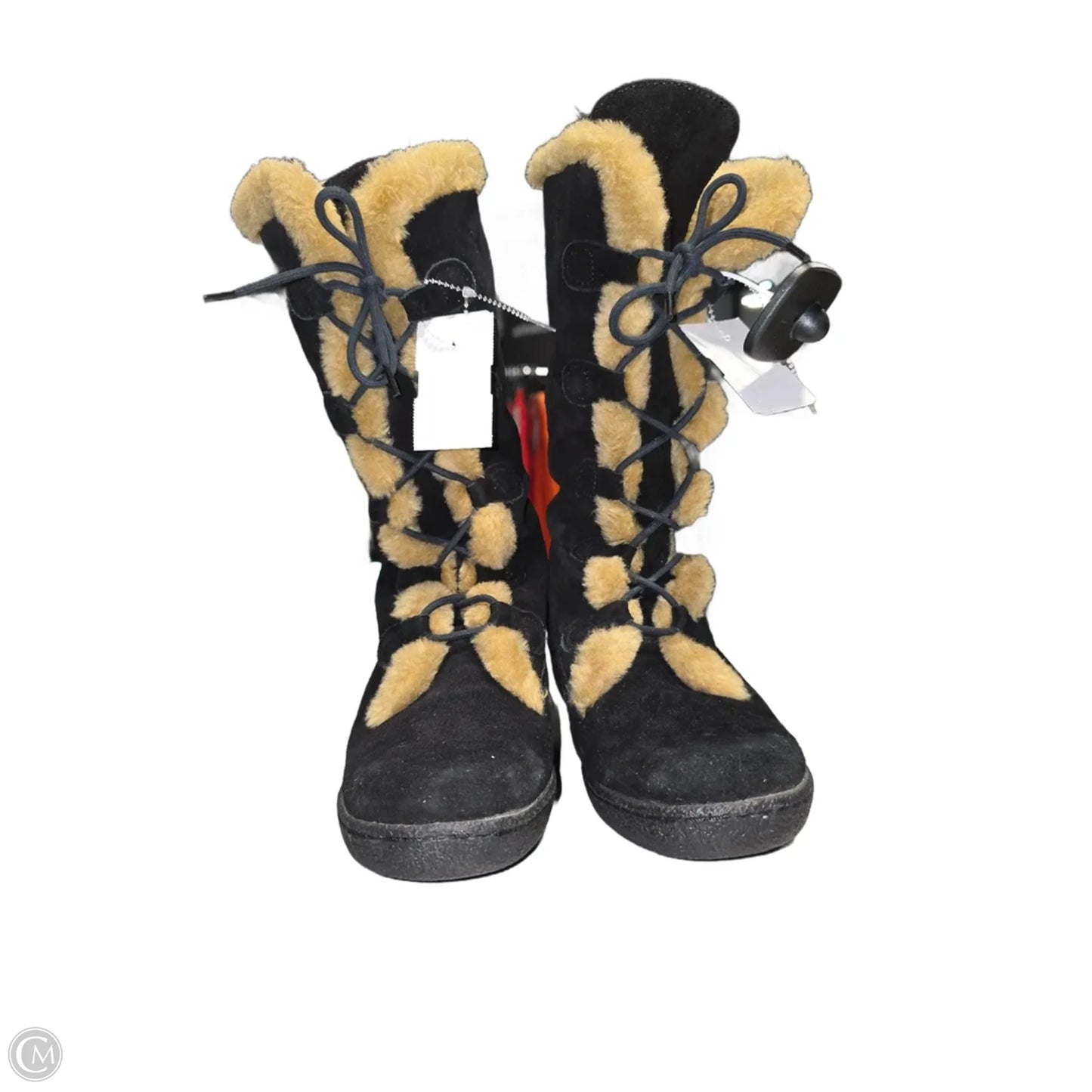 Boots Knee Flats By Cmc In Black, Size: 7