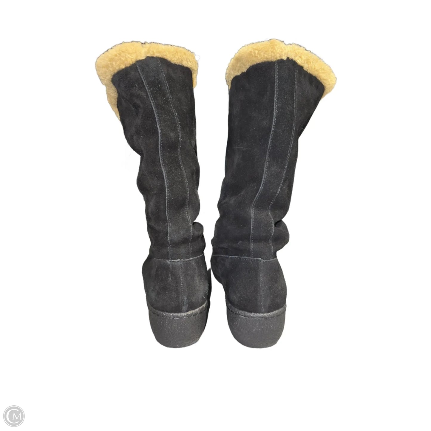 Boots Knee Flats By Cmc In Black, Size: 7