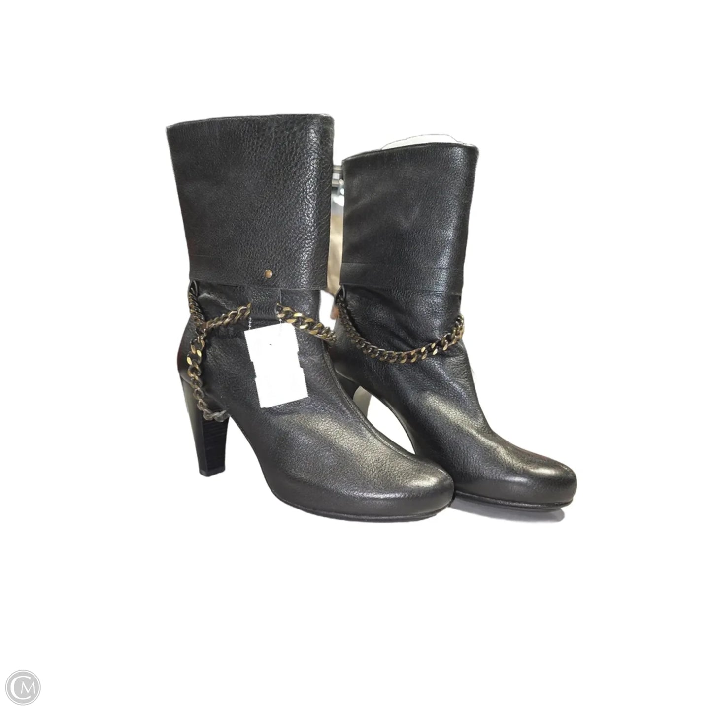 Boots Knee Heels By Aerosoles In Black, Size: 7